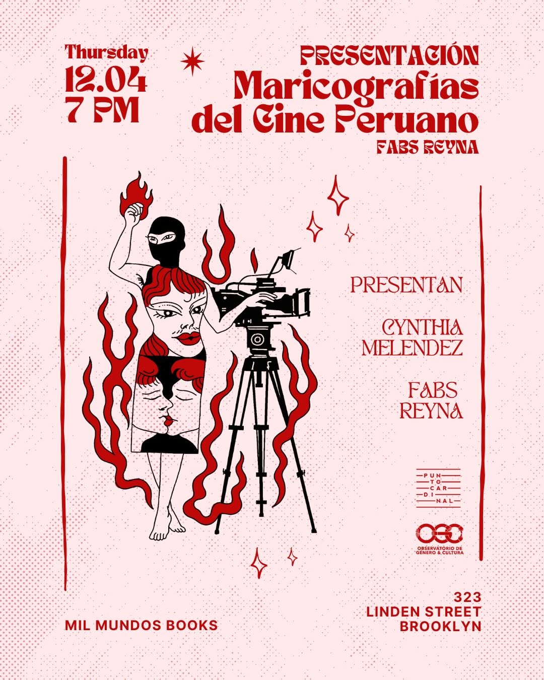 Image for Lanzamiento de “Maricografías del cine peruano: Políticas, creaciones y consumos culturales LGBTIQ+”