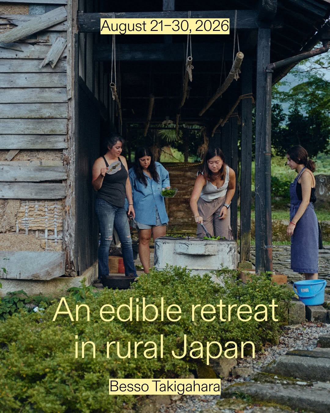 Image for An edible retreat in rural Japan