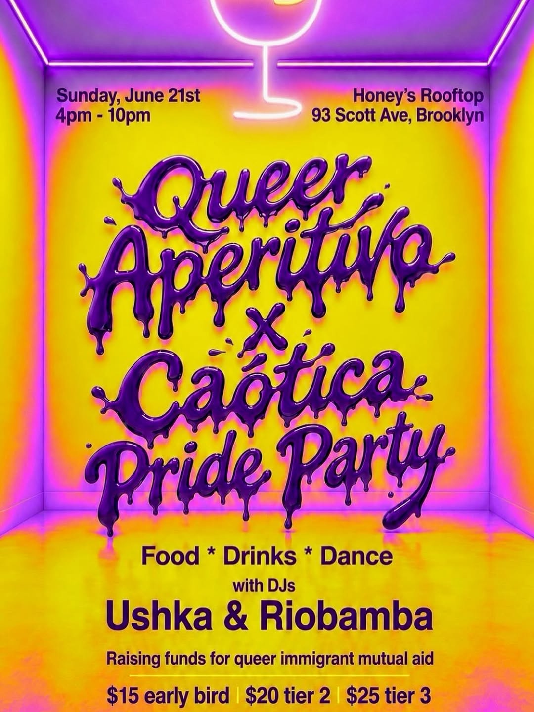 Image for Queer Aperitivo x Caótica Pride Party