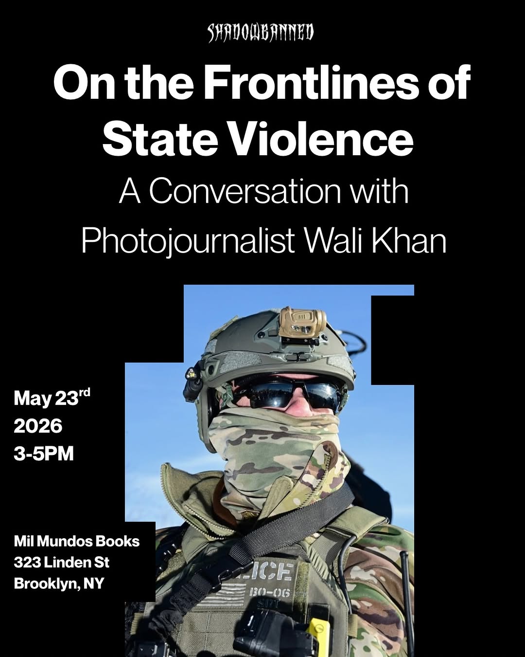Image for On the Frontlines of State Violence: A Conversation with Photojournalist Wali Khan