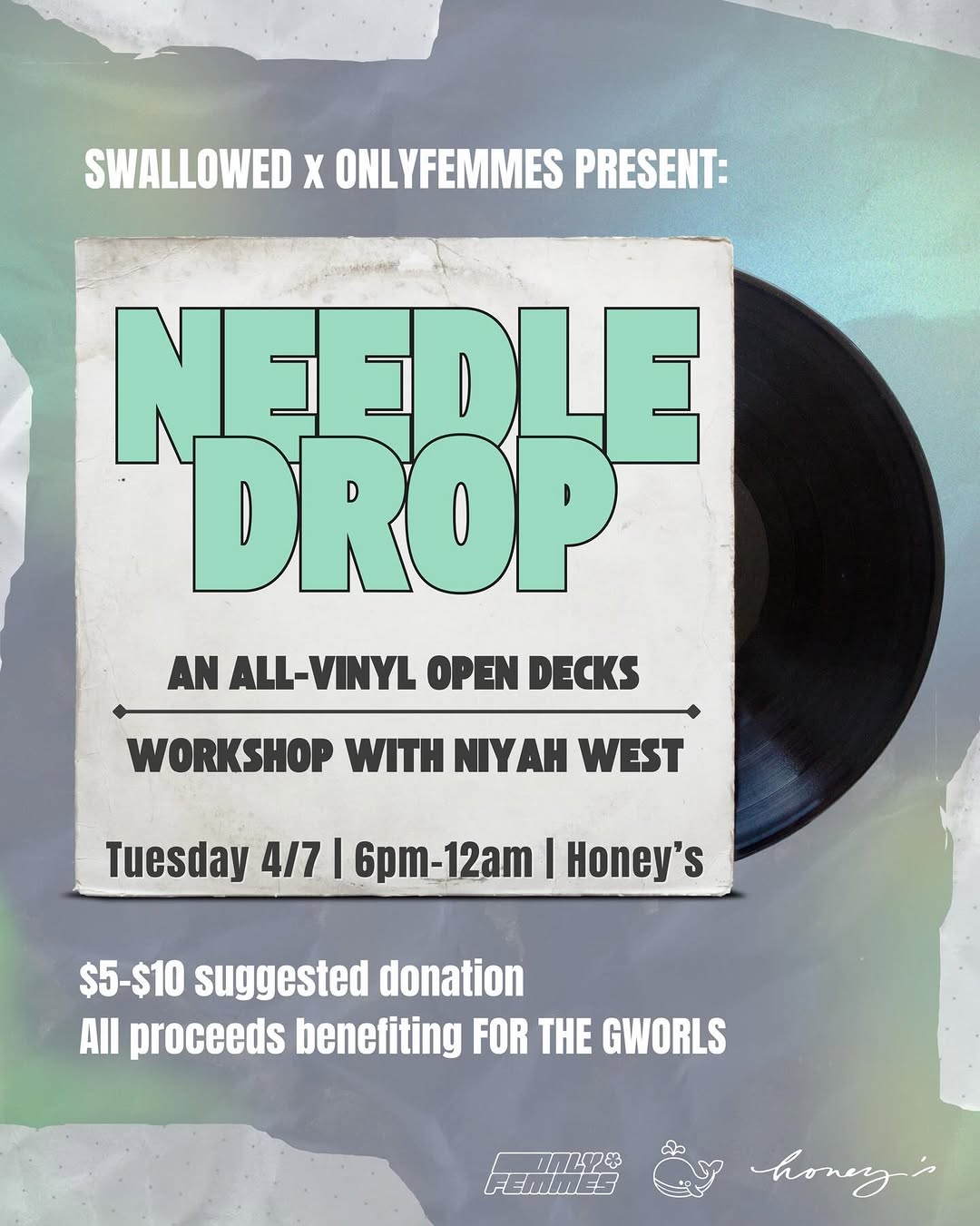 Image for NEEDLE DROP: An All-Vinyl Open Decks Workshop with Niyah West