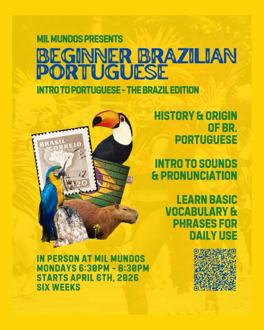 Image for Beginner Brazilian Portuguese: Intro to Portuguese - The Brazil Edition