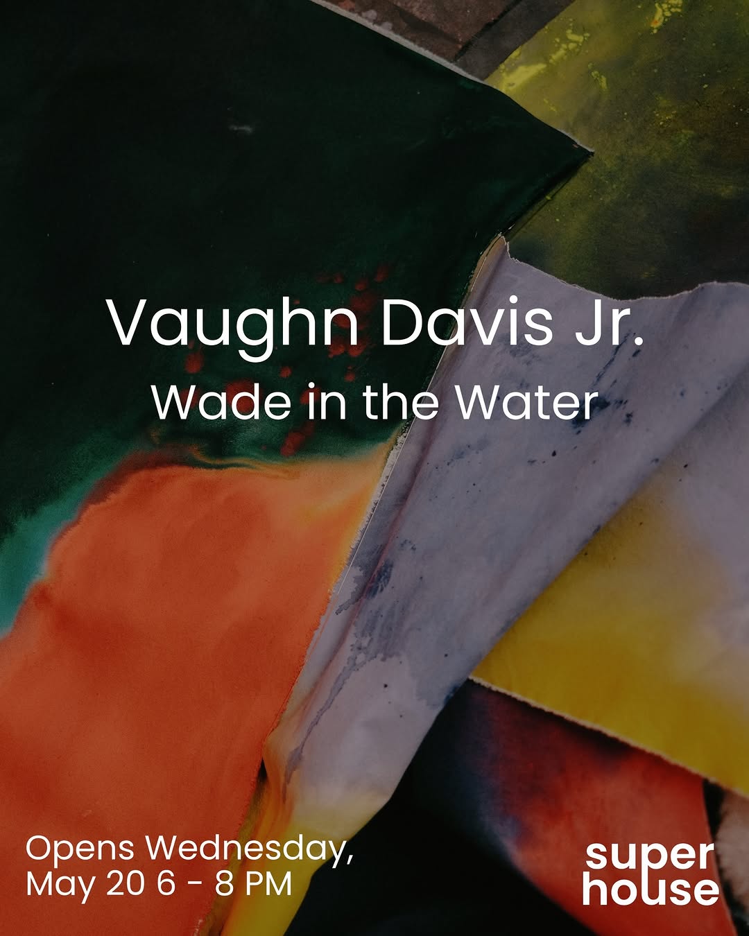 Image for Wade in the Water - Vaughn Davis Jr. Solo Exhibition Opening Reception