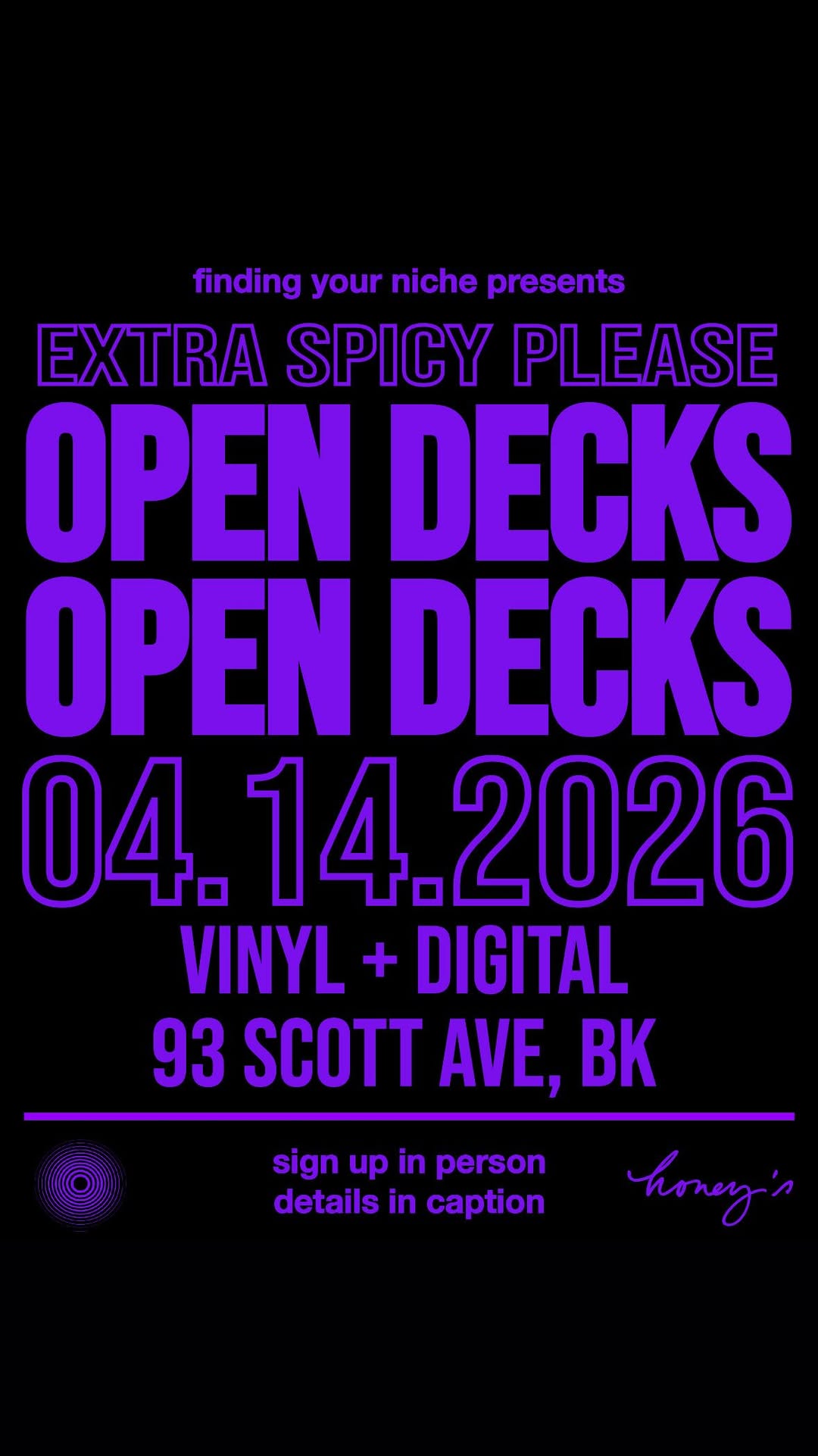 Image for EXTRA SPICY PLEASE Open Decks