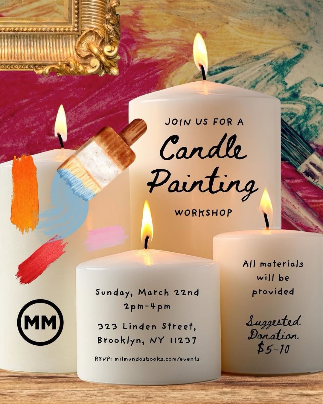 Image for Candle Painting Workshop