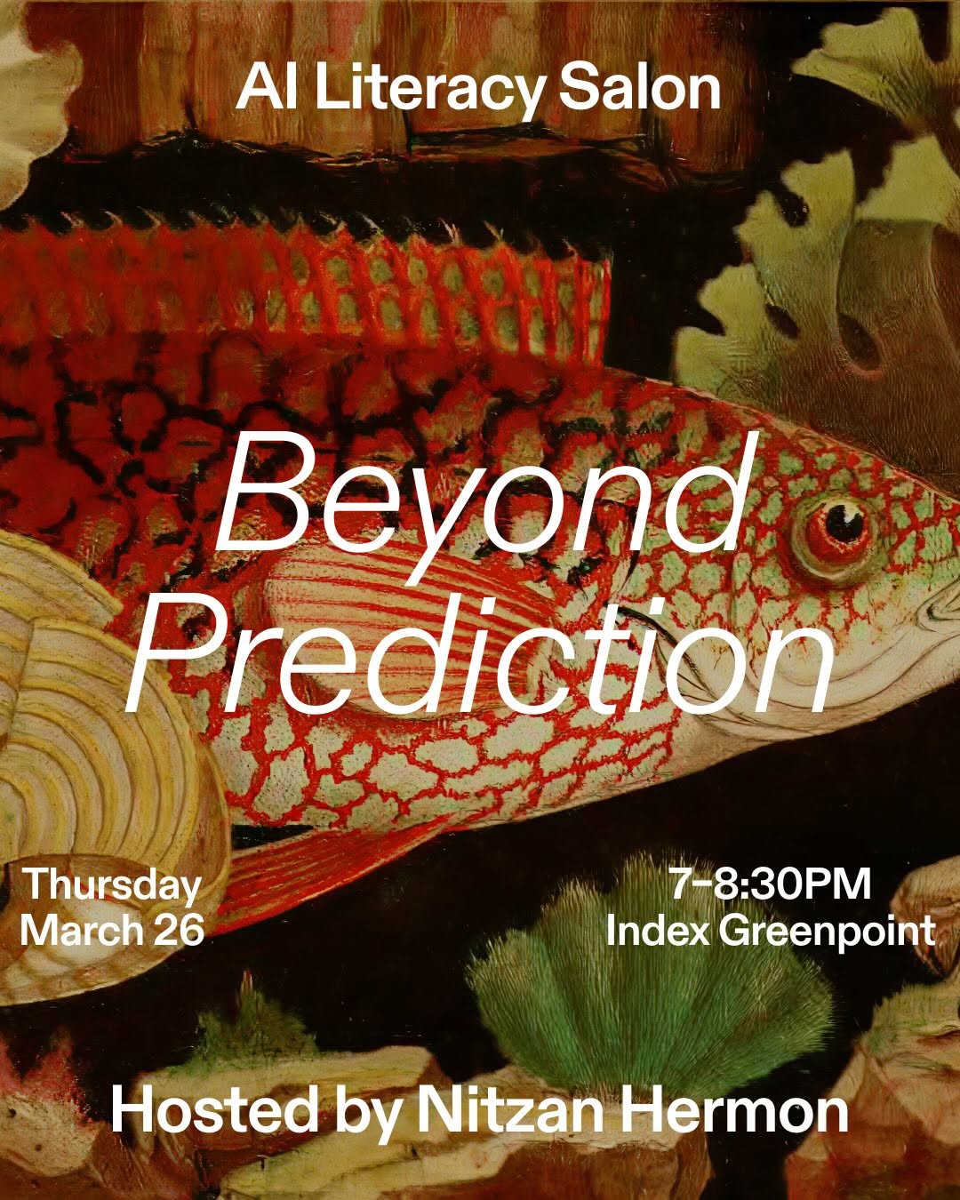 Image for AI Literacy Salon: Beyond Prediction