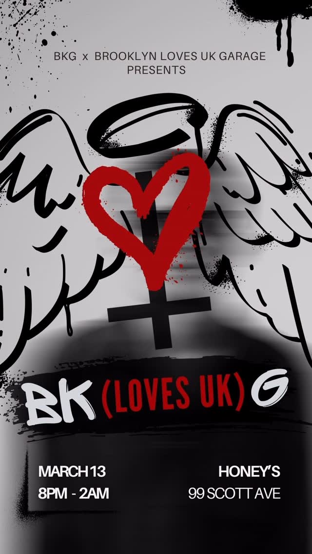 Image for BKG x Brooklyn Loves UK Garage presents BK (Loves UK) G