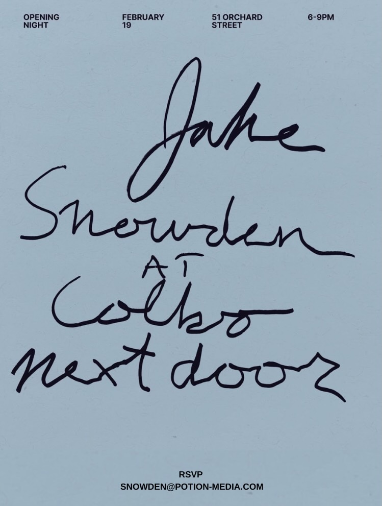 Image for Jake Snowden at Colbo Next Door - Opening Night