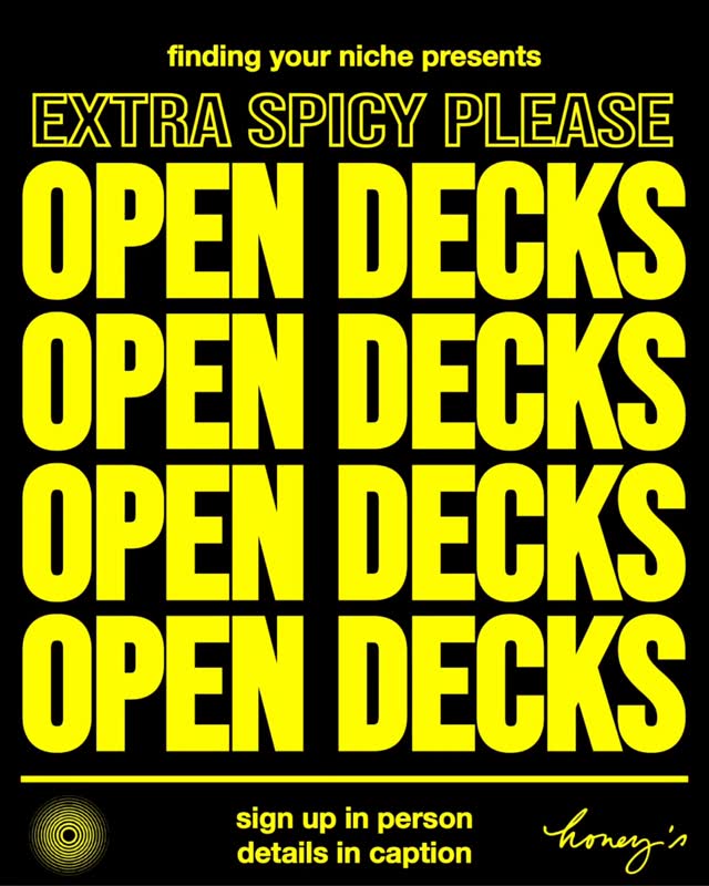 Image for EXTRA SPICY PLEASE Open Decks