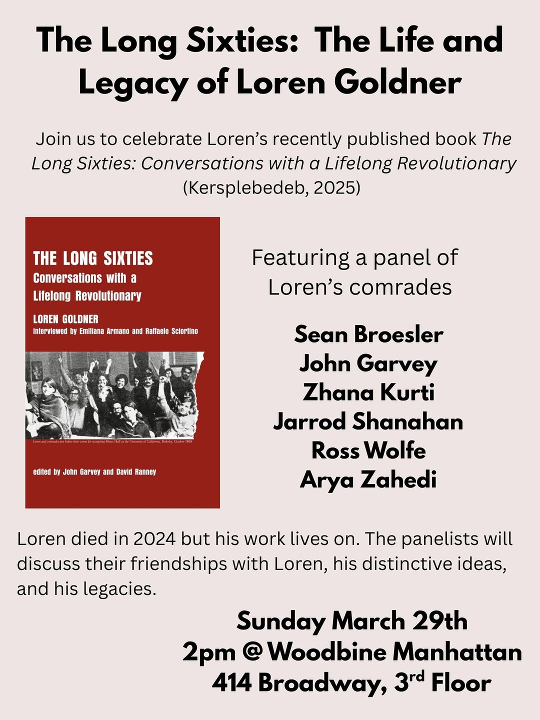 Image for The Long Sixties: The Life and Legacy of Loren Goldner