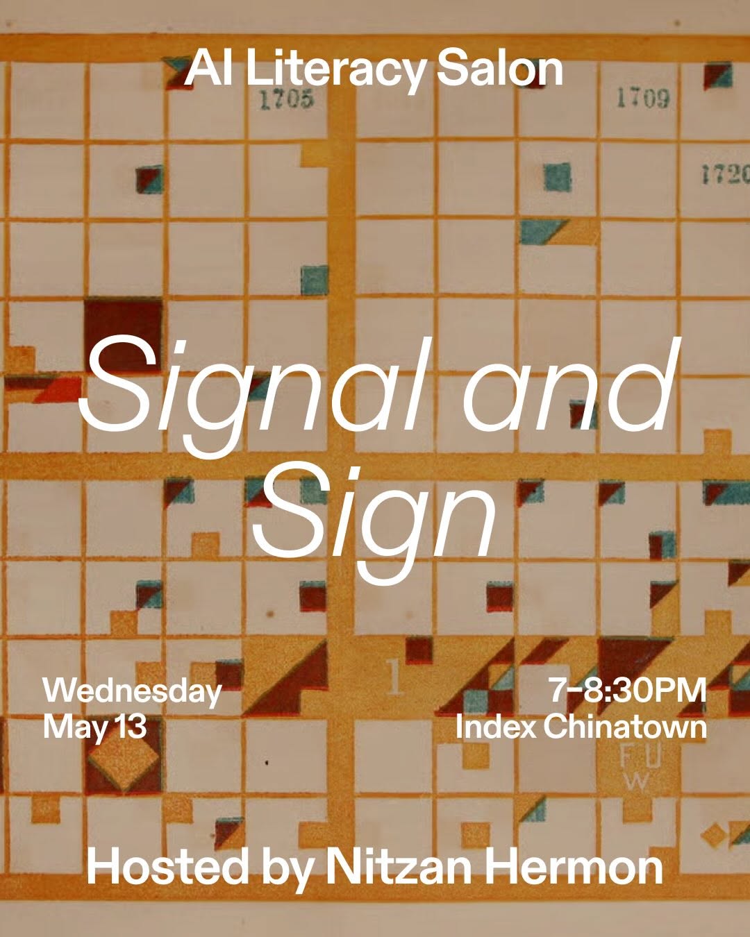 Image for AI Literacy Salon: Signal and Sign