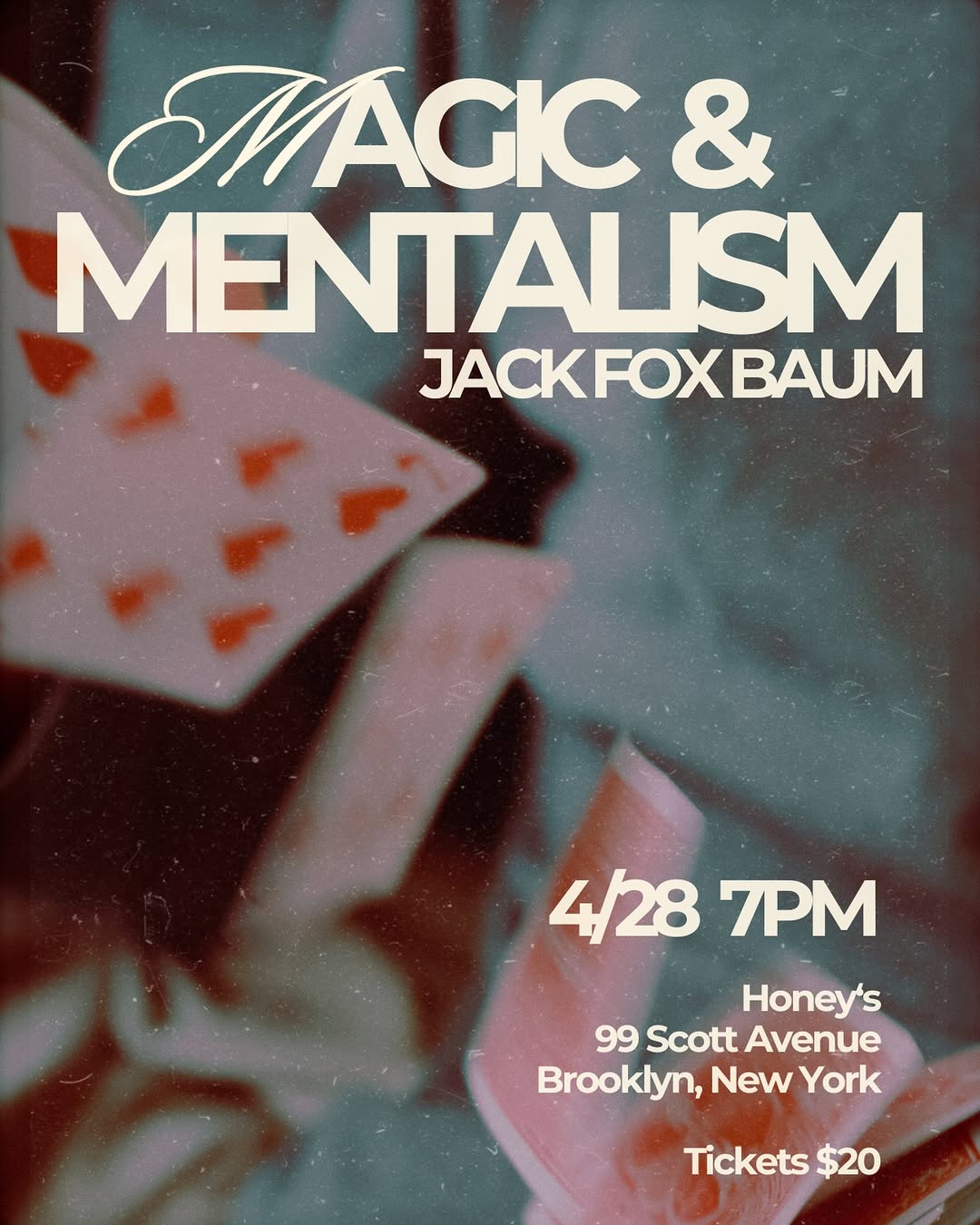 Image for Magic & Mentalism with Jack Fox Baum